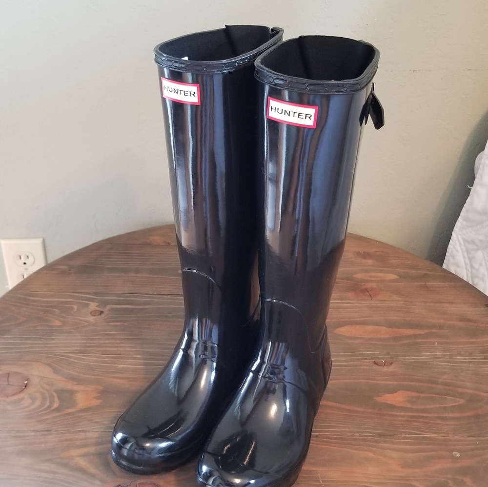 Hunter Original Tall Gloss Rain Boots